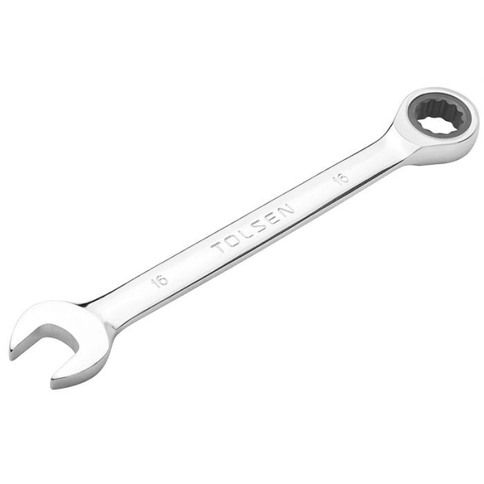 Ключ Tolsen комбинированный храповый 16 мм Фото