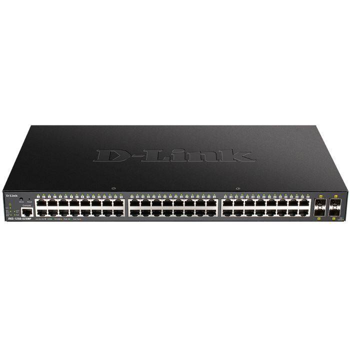 Коммутатор сетевой D-Link DGS-1250-52XMP Фото