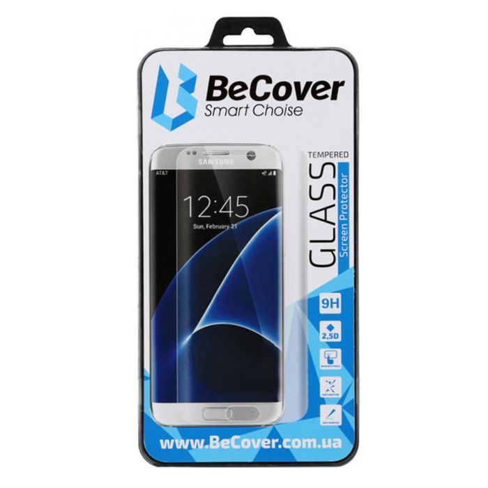 Стекло защитное BeCover Motorola Moto E7 Plus Black Фото