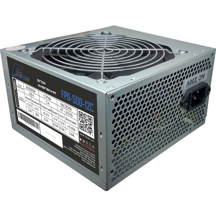 Блок питания Frime 500W Фото