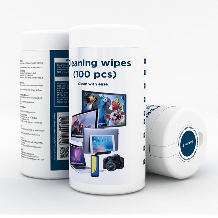 Салфетки Gembird TFT/LCD, 100 шт Фото