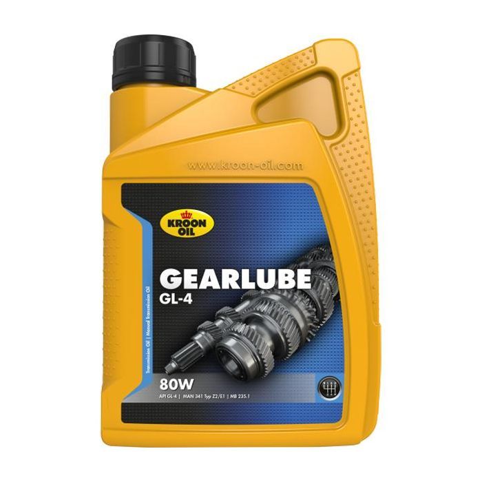 Трансмиссионное масло Kroon-Oil GEARLUBE GL-4 80W 1л Фото