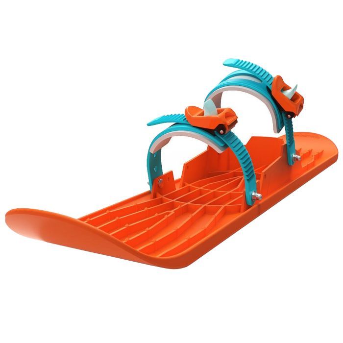 Санки Plastkon OneFoot Miniski Монолижа помаранчева Фото
