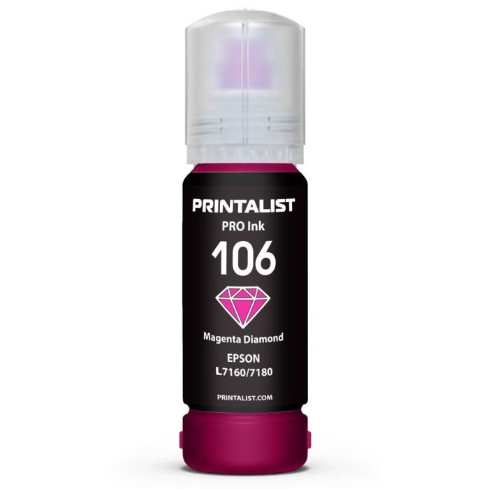Чернила Printalist Epson 106 L7160/7180 70г Magenta Фото