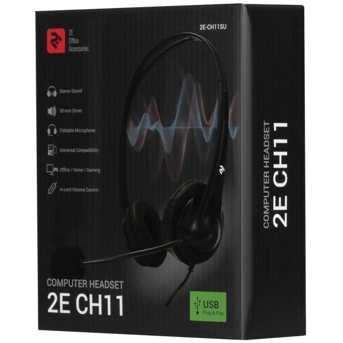 Наушники 2E CH11 USB Фото 6