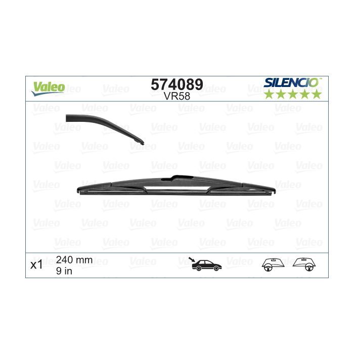 Щетка стеклоочистителя Valeo 574089 Фото