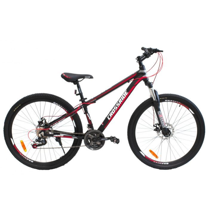 Велосипед Crossride Hilland 27.5" рама-17" Al Black/Red Фото