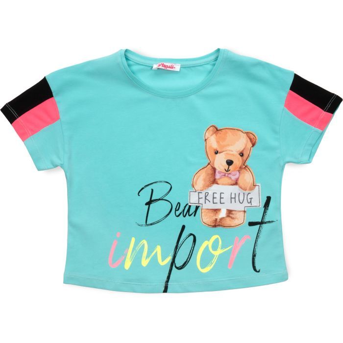 Футболка детская Matilda с мишкой Фото