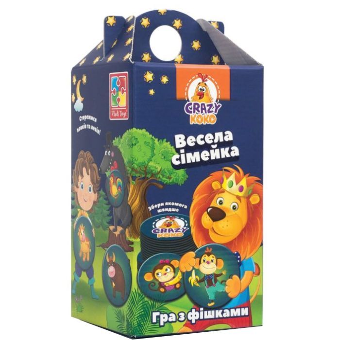Настольная игра Vladi Toys Веселая семейка Фото