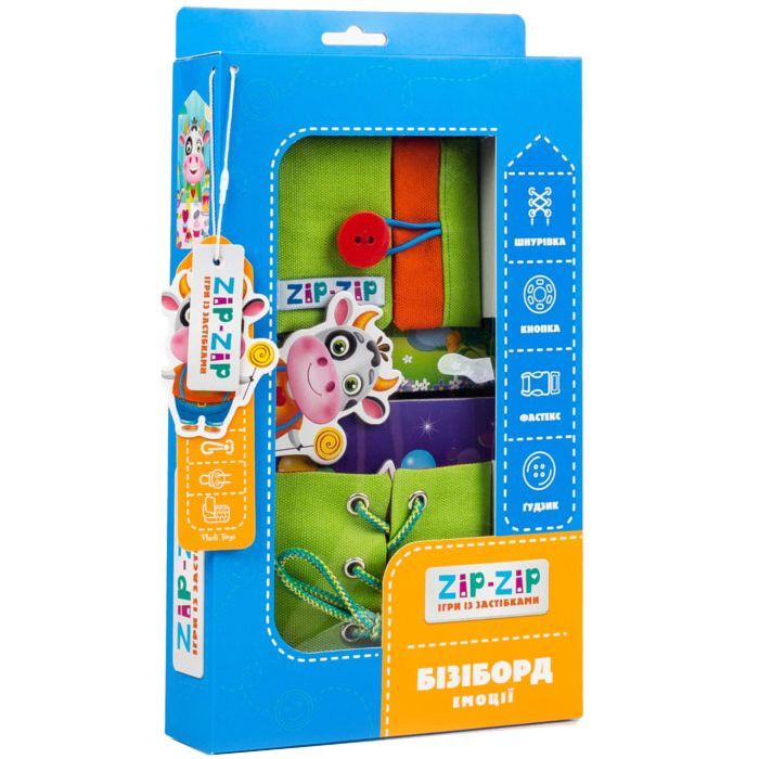 Развивающая игрушка Vladi Toys Бизиборд Эмоции Фото