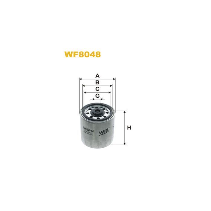 Фильтр топливный Wixfiltron WF8048 Фото