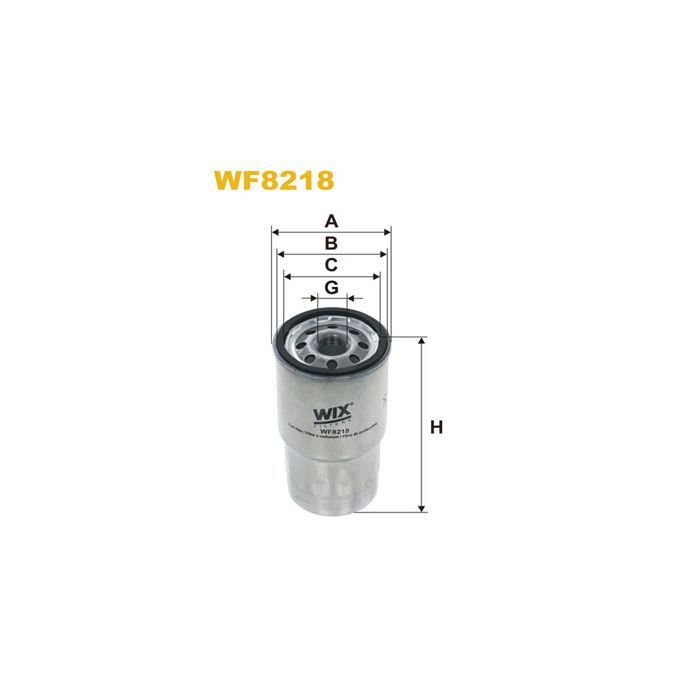 Фильтр топливный Wixfiltron WF8218 Фото