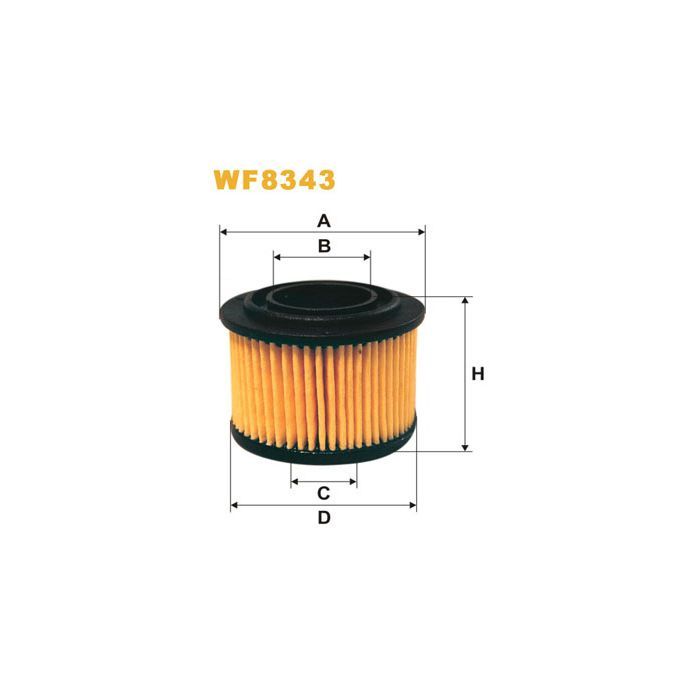 Фильтр топливный Wixfiltron WF8343 Фото