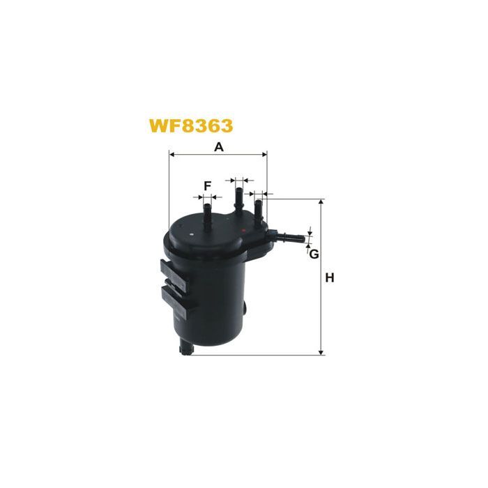 Фильтр топливный Wixfiltron WF8363 Фото