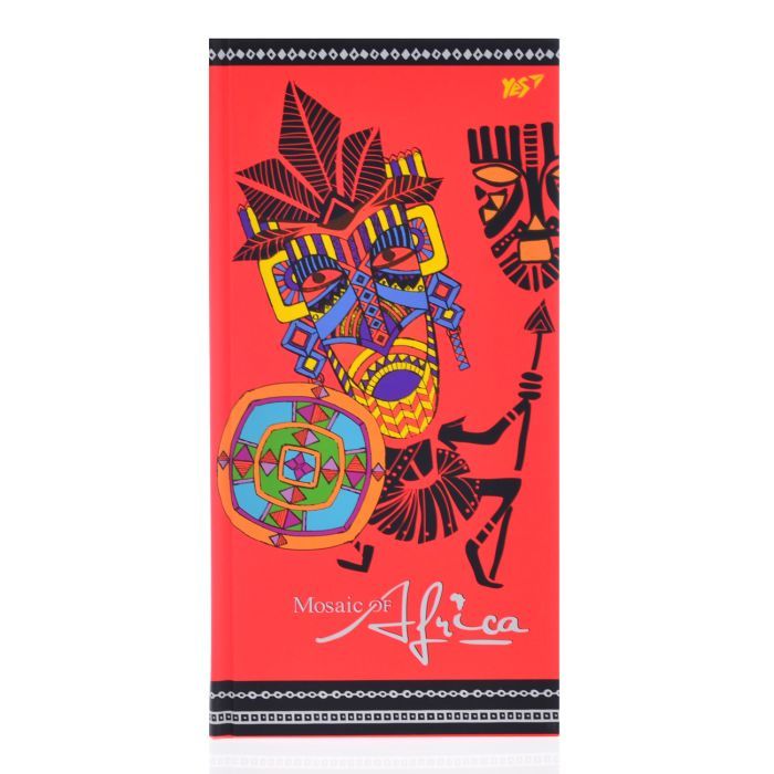 Блокнот Yes 100 * 200мм 96 л "African style" клітина Фото