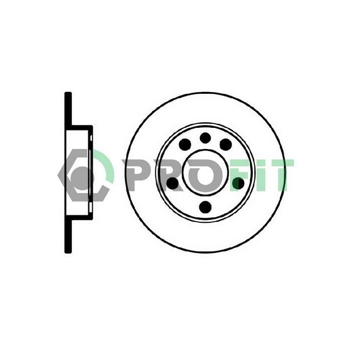 Тормозной диск Profit 5010-0929 Фото