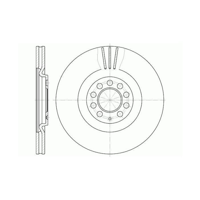 Тормозной диск REMSA 6597.10 Фото