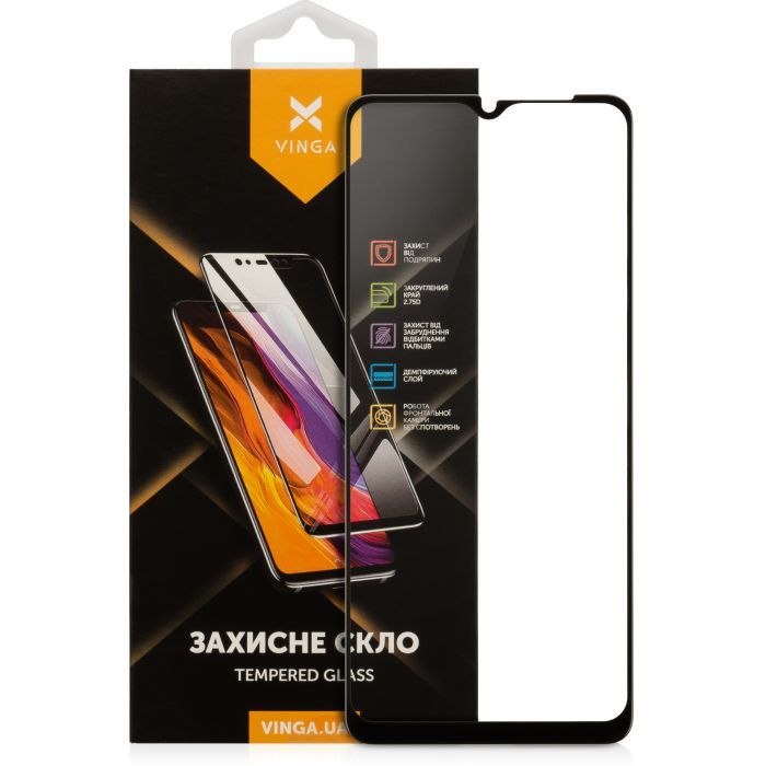 Стекло защитное Vinga Samsung A12 Фото