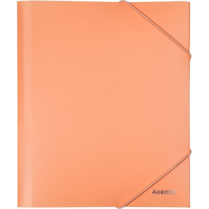 Папка на резинках Axent A5 410 мкм Pastelini peach Фото
