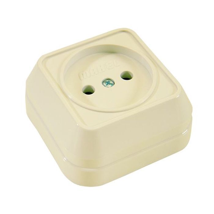 Розетка MAKEL Крем Фото