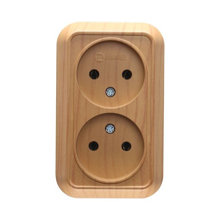 Розетка MAKEL Дуб Фото