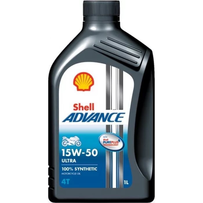 Моторное масло Shell Advance 4T Ultra 15W50 1л Фото