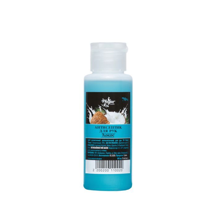 Антисептик для рук Mayur Кокос 75 мл Фото