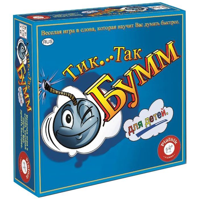 Настольная игра Piatnik Тік-Так-Бумм для дітей Фото