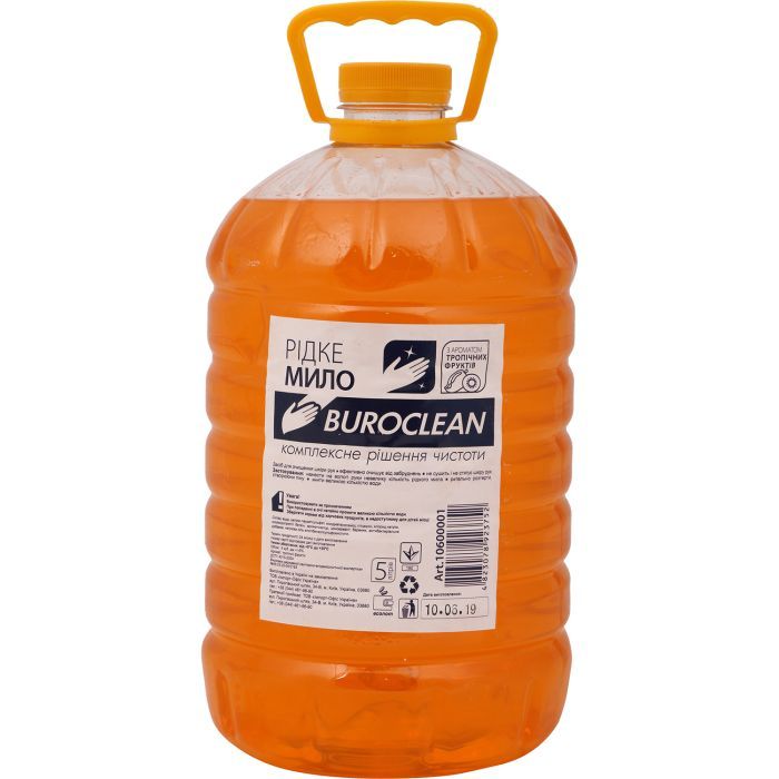 Жидкое мыло Buroclean Тропические фрукты 5 л Фото