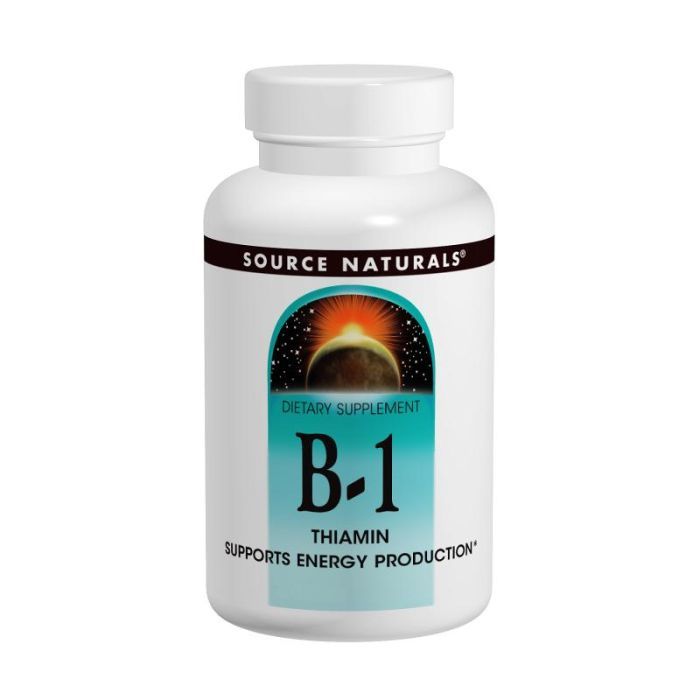 Витамин Source Naturals Вітамін В-1 100мг, 250 таблеток Фото