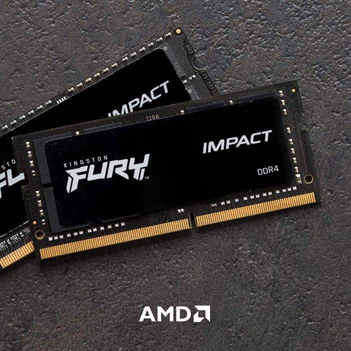 Модуль памяти для ноутбука Kingston Fury (ex.HyperX) SoDIMM DDR4 16GB 3200 MHz Impact Фото 7