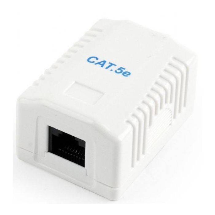 Компьютерная розетка Cablexpert RJ45x1 UTP, cat.5e Фото
