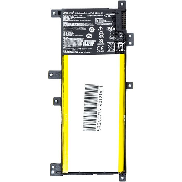 Аккумулятор для ноутбука ASUS X455 (C21IN401) 7.5V 37Wh Фото