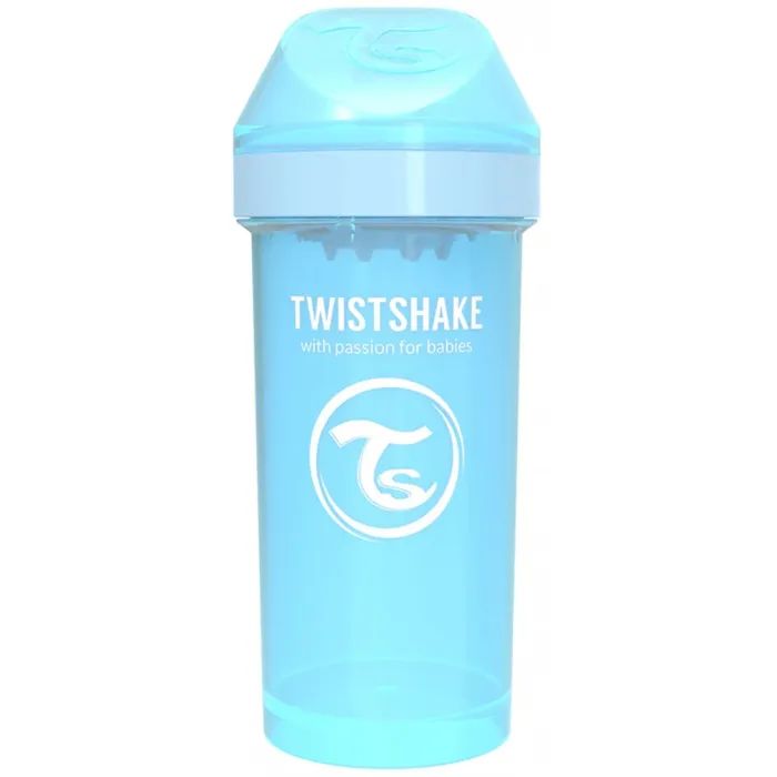 Поильник-непроливайка Twistshake 360 мл 78280 светло-голубая Фото
