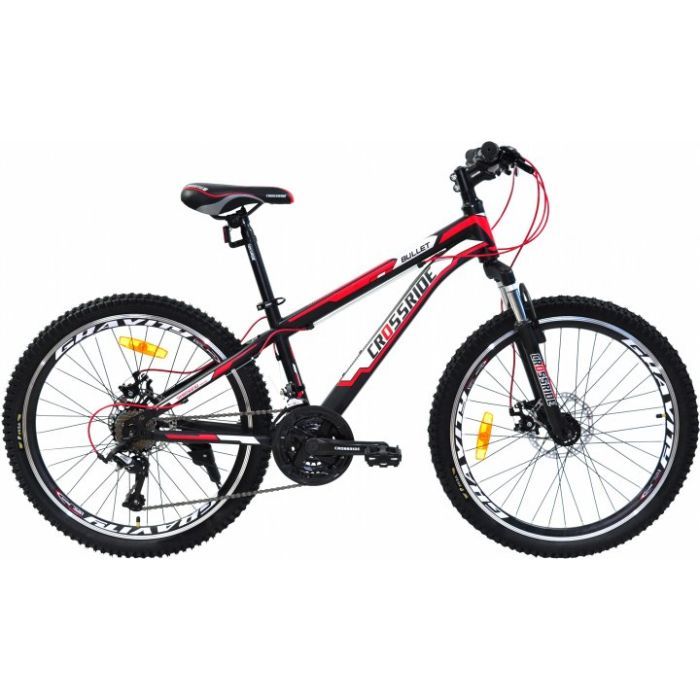 Велосипед Crossride Bullet 24" рама-13" St Black/Red Фото