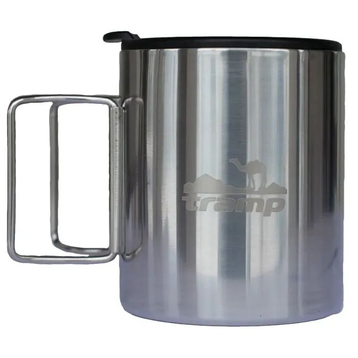 Чашка туристическая Tramp 400 мл Steel Фото