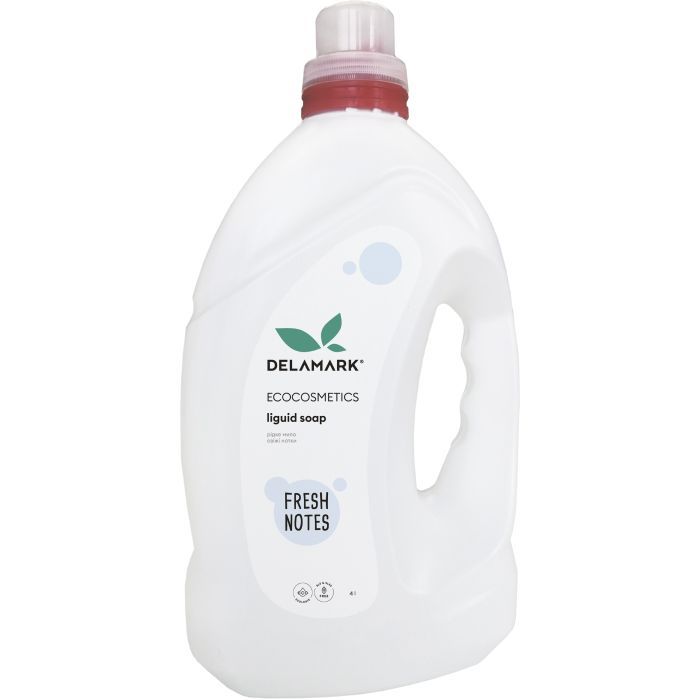 Жидкое мыло DeLaMark Свежие нотки 4 л Фото