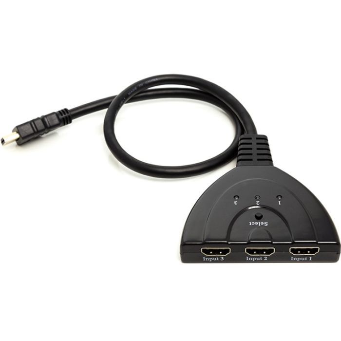 Переходник PowerPlant HDMI to HDMI 3x1 Фото