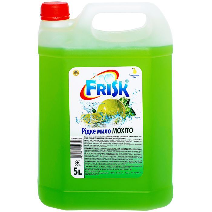 Жидкое мыло Frisk Мохито 5 л Фото