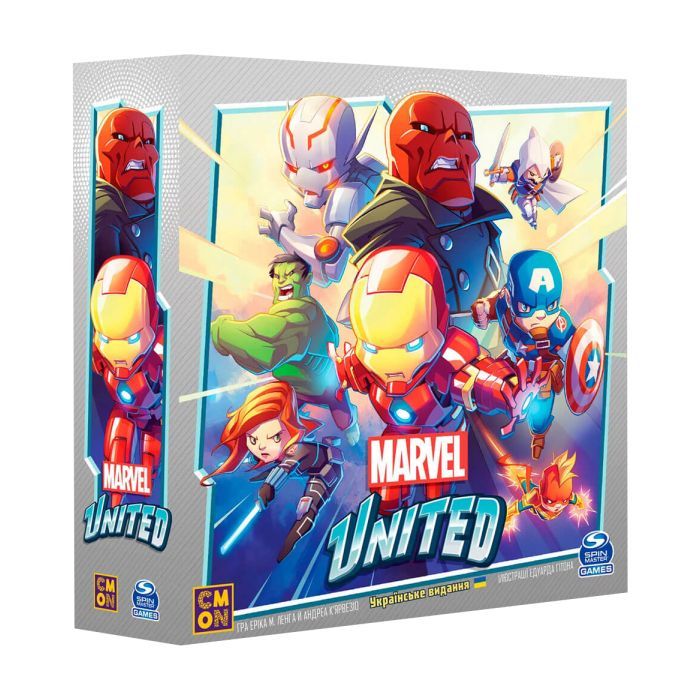 Настольная игра Geekach Games Marvel United. Украинское издание Фото
