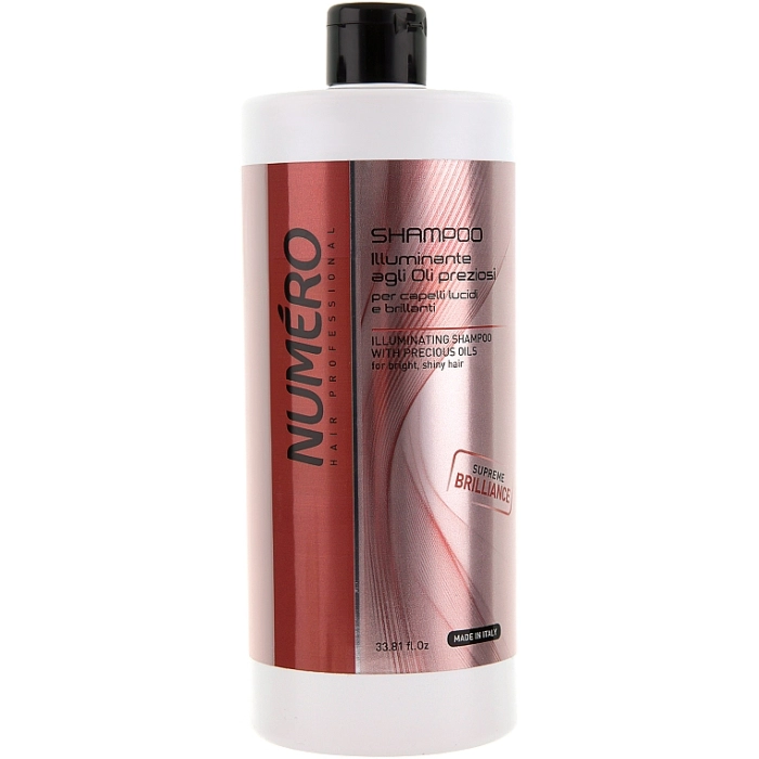 ШампуньBrelilNumeroдляприданияблескаволосамсценнымимаслами1л(8011935071760)