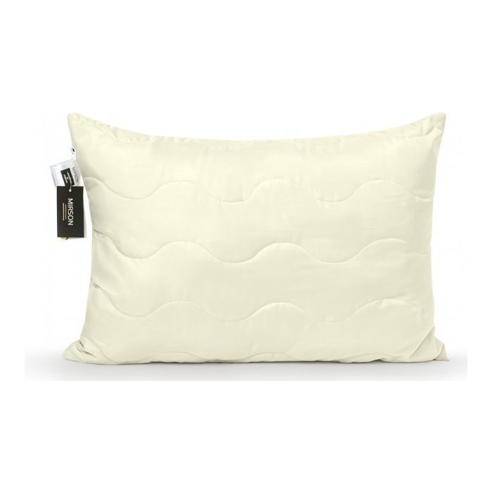 Подушка MirSon антиалергенная EcoSilk 1602 Eco Light Creamy Средн Фото