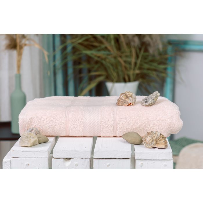 Полотенце MirSon банний 5010 SoftNess Peach 100x150 см Фото
