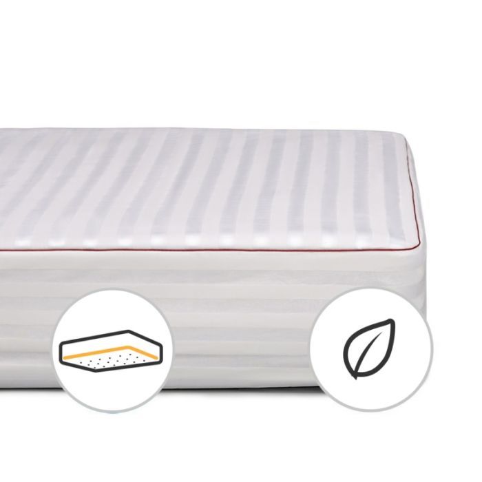 Наматрасник MirSon Deluxe с Тенсель (Modal) 338 100x200 см Фото