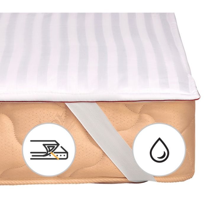 Наматрасник MirSon Deluxe Тенсель (Modal) 314 180x200 см Фото