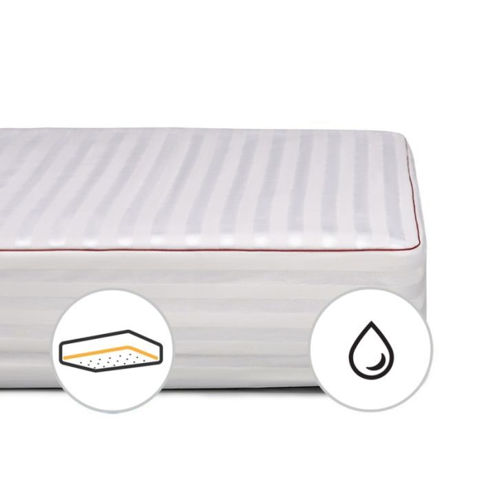 Наматрасник MirSon Deluxe Тенсель (Modal) 315 80x200 см Фото