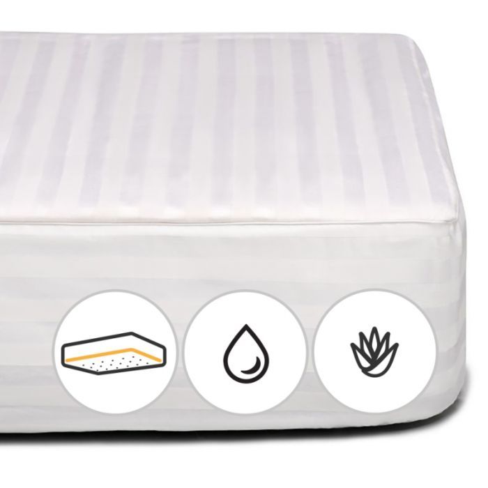 Наматрасник MirSon Royal Pearl Тенсель Фото