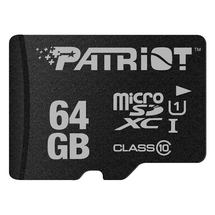 Карта памяти Patriot 64GB microSD class10 UHS-I Фото