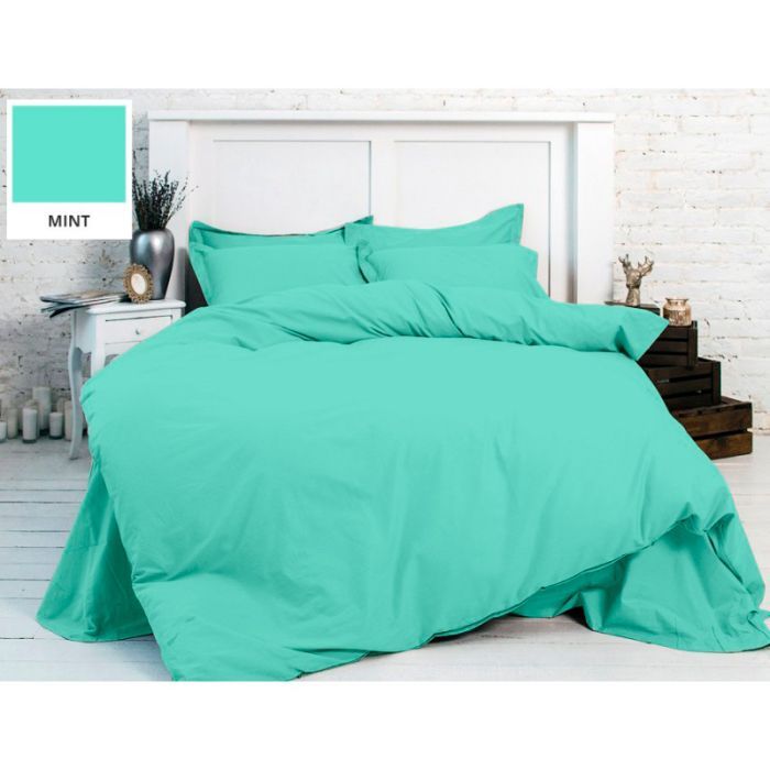 Постельное белье MirSon Бязь Premium Mint 110х140 Фото