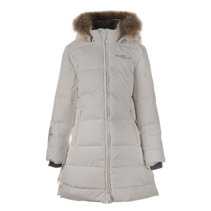 Пальто детское Huppa PARISH 12470055 белый 134 Фото